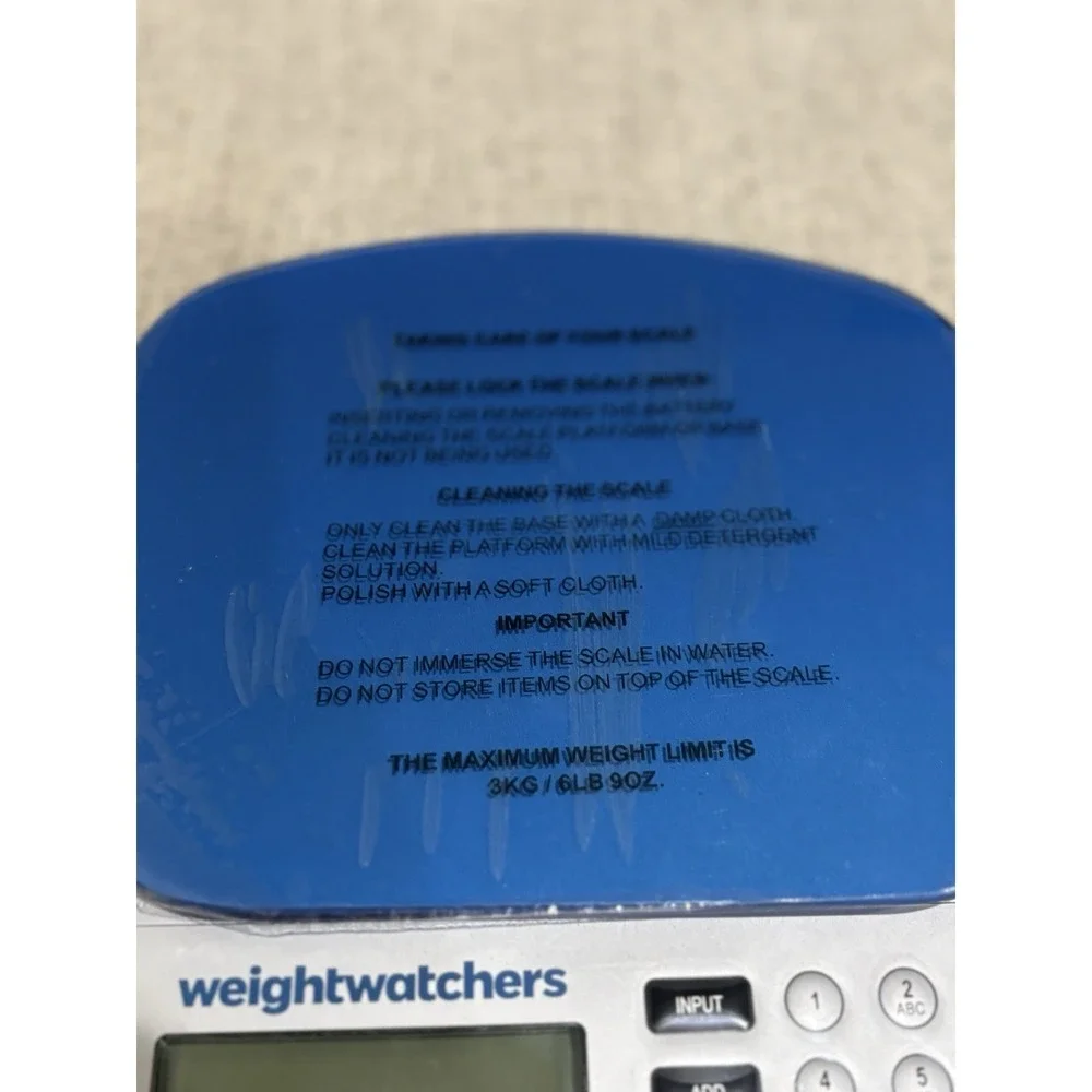 Weight Watchers PointsPlus digital food scale